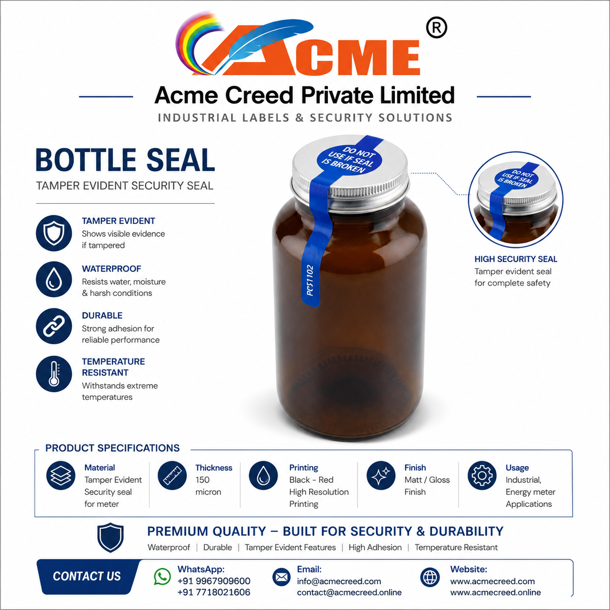 BOTTLE SEAL